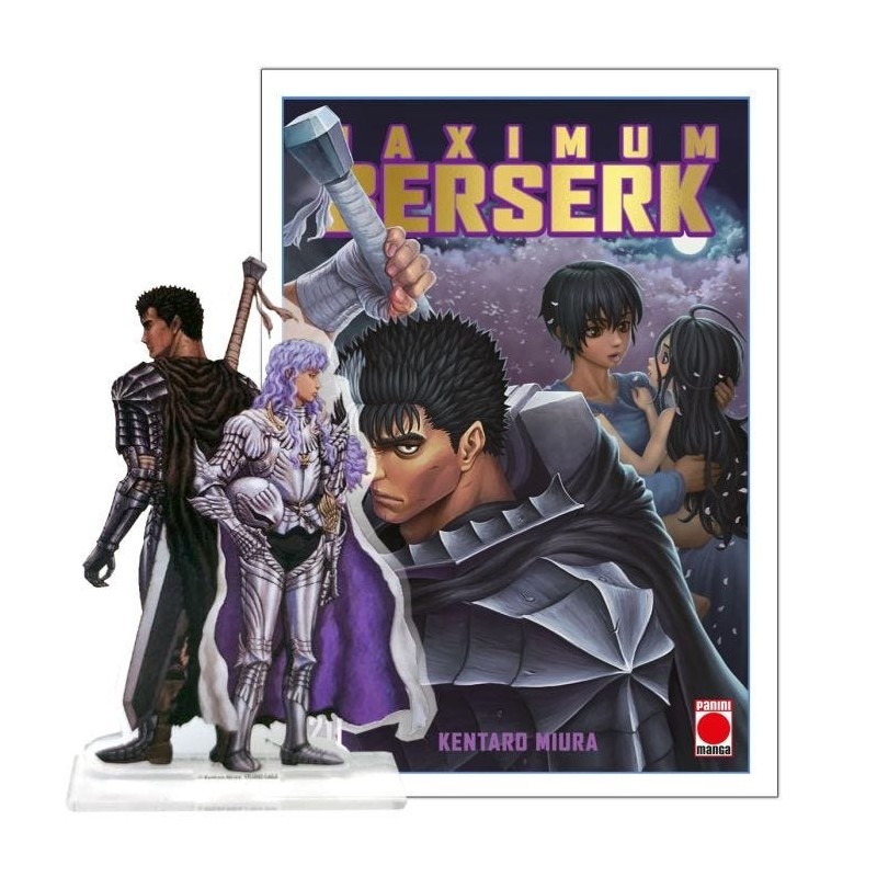 Maximum Berserk 21 (Portada dorada + figura)