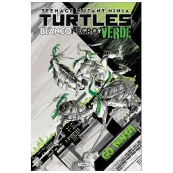 TMNT: Blanco Negro Y Verde