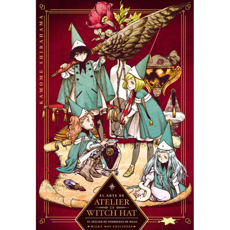 El arte de Atelier of Witch Hat