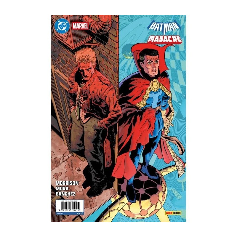 Batman/Masacre Portada alternativa de Hayden Sherman