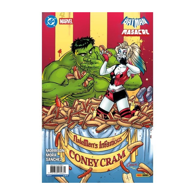 Batman/Masacre Portada Alternativa de Amanda Conner