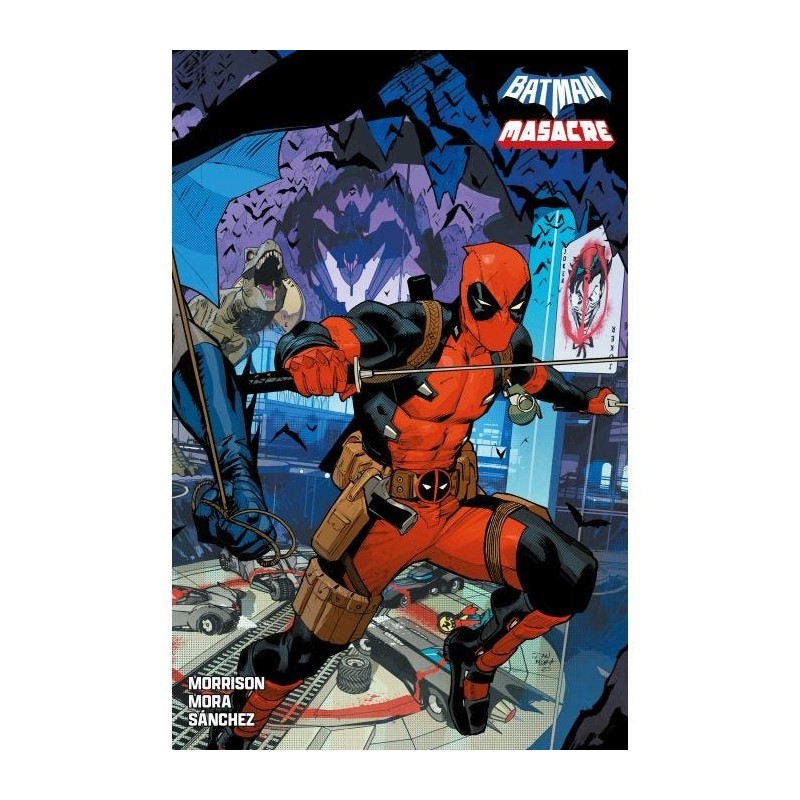 Batman/Masacre Portada doble de Dan Mora