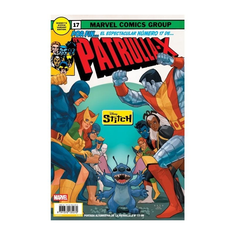 Patrulla-X (Portada Alternativa Disney Stitch) 17