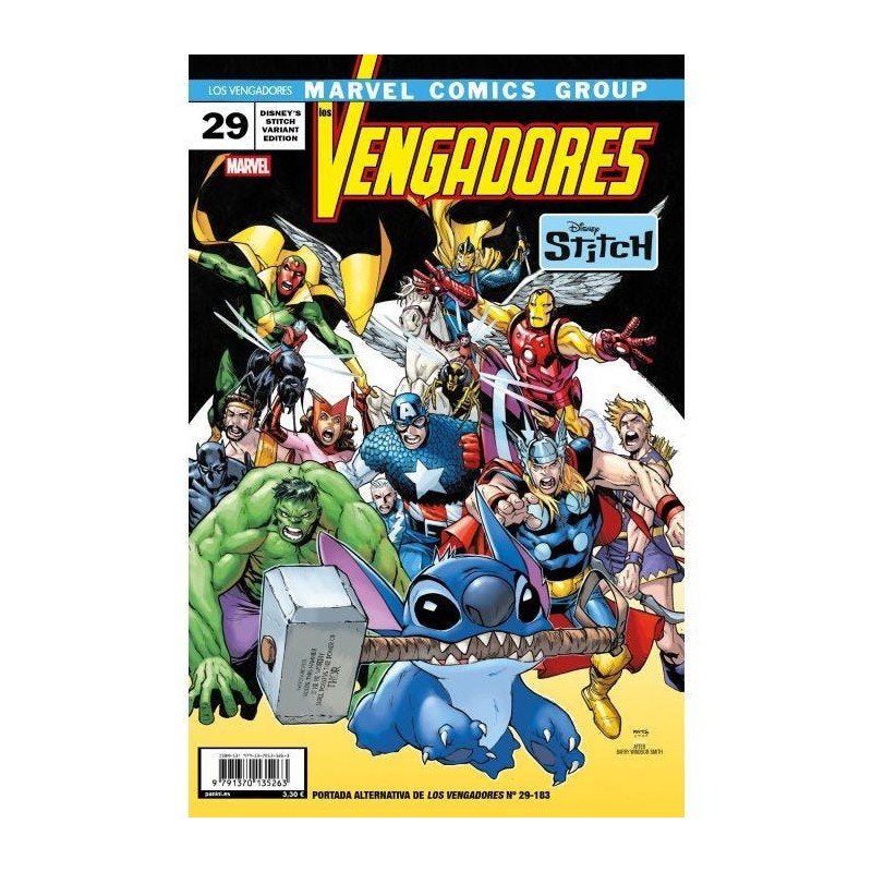 Los Vengadores (Portada alternativa Disney Stitch) 29