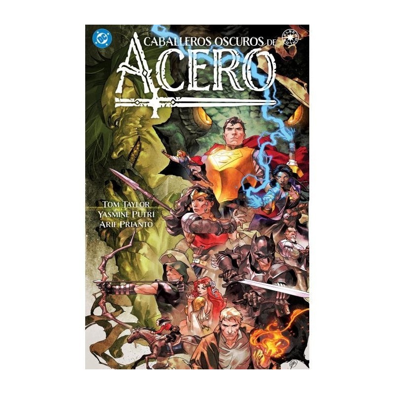 Dc Elseworlds. Caballeros Oscuros de Acero. 3