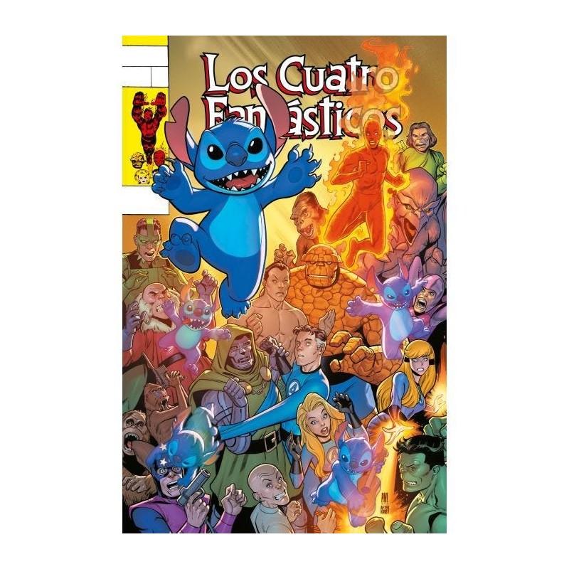 Los 4 Fantásticos - Portada Alternativa Stitch 4