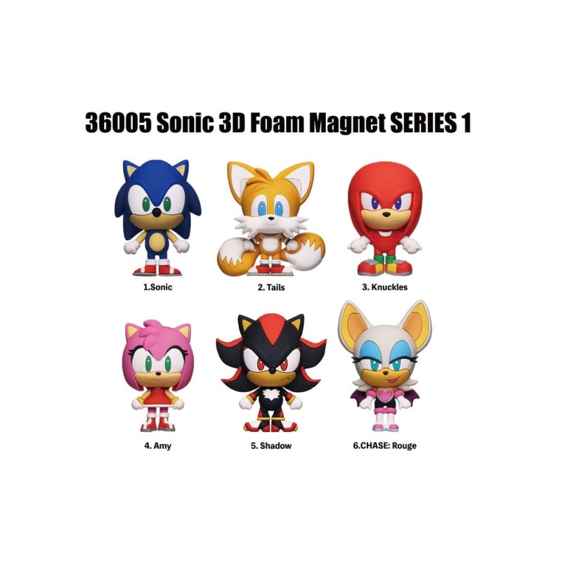 Sonic The Hedgehog - Imán bolsa sorpresa