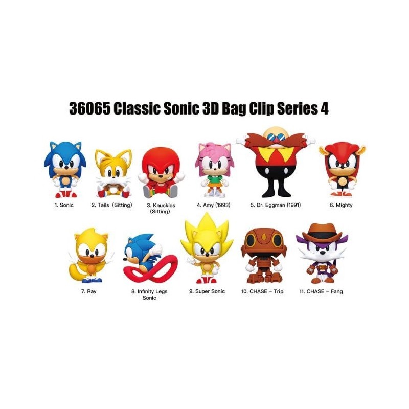 Sonic The Hedgehog - Llavero bolsa sorpresa
