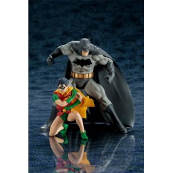 DC Comics Pack de 2 Estatuas ARTFX+ Batman & Robin 16 cm