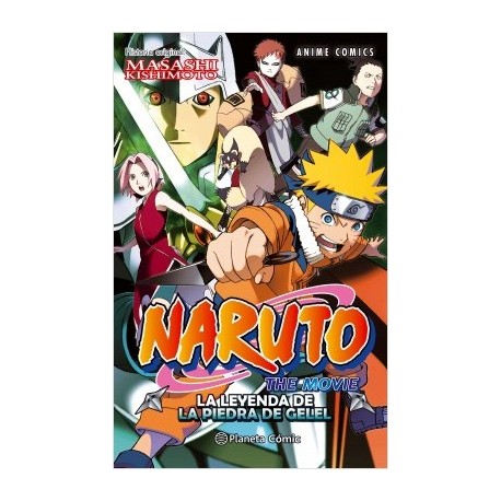 Naruto Anime Comic 03: La leyenda de la piedra de Gelel